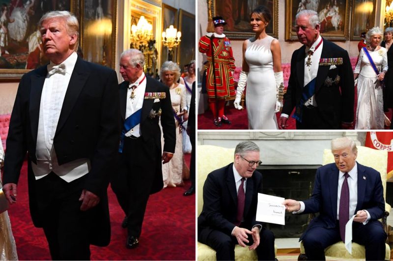 Trump’s Surprise Invite to King Charles’ State Banquet: A Royal Ripple?