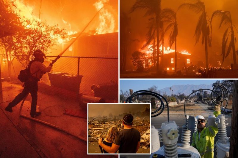 SCE Faces Federal Lawsuits: Did Faulty Equipment Cause the Deadly Eaton Fire?