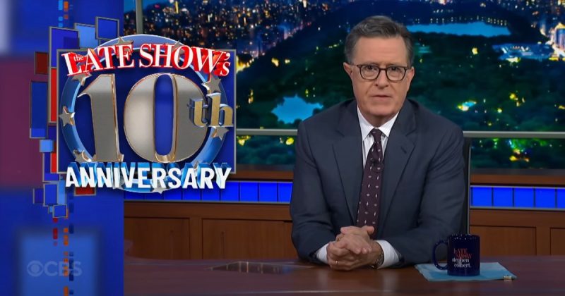 Colbert’s Decade of Late Night: A bittersweet anniversary