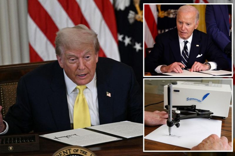 Trump’s ‘Wall of Fame’ Gets a (Potentially) Hilarious Addition: A Biden Autopen?
